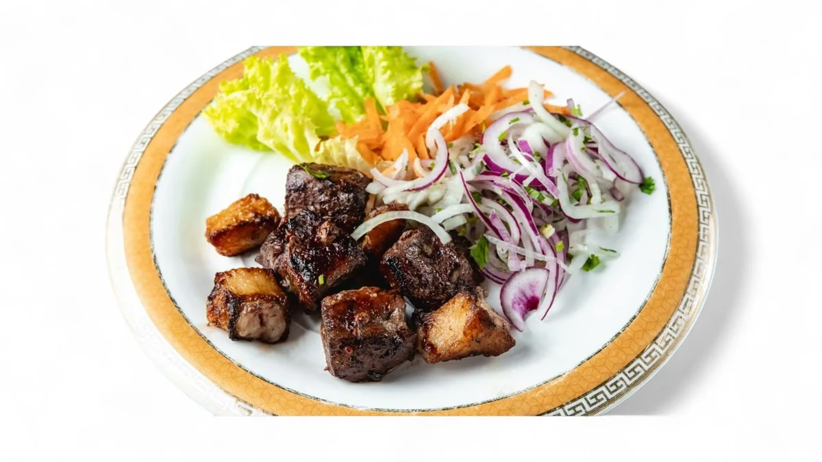 Печень с курдюком